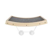 Chat Hamac Lit Chaise Longue Ventouses Montage Fenêtre Chaud Repos Maison Animal Étagère Fournitures Détachable Grattoir Produit for Animaux De Compagnie Stable Et Confortable(Yellow)