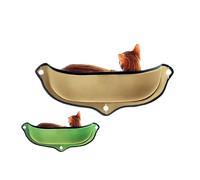 Chat Hamac Lit Fenêtre Pod Chaise Longue Ventouses Chaud for Animal De Compagnie Maison Repos Doux Et Confortable Furet Cage Stable Et Confortable