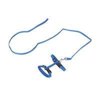 Chat Harn Set Escape Proof Lightweight Kitten Chitre Harn avec Corde de Traction pour la Marche Extérieure Rose T du Corps du Chat. Setkitten Harnnesscat with Ploncat (Blue)