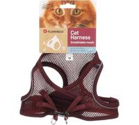 Chat Harnais Step&Go Berta Aubergine M 29-33cm 42-46cm
