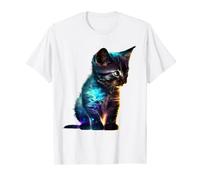 Chat Imprimé Animal Motif Chat Art Chat T-Shirt