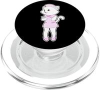 Chat Infirmière Porte-Bloc PopSockets PopGrip pour MagSafe