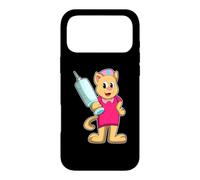 Chat Infirmière Seringue Coque pour iPhone 17 Pro Max
