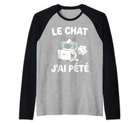 Chat J’AI Pété Humour Geek IA Intelligence Artificielle Manche Raglan