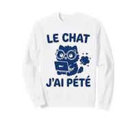 Chat J’AI Pété Humour Geek IA Intelligence Artificielle Sweatshirt