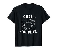 Chat J'ai pété marrant pour fans d'intelligence artificielle T-Shirt