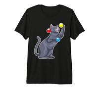 Chat Jongleur Jongler T-Shirt Haut de Gamme