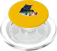 Chat Jouant aux échecs Dessin animé PopSockets PopGrip pour MagSafe