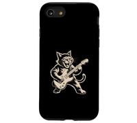 Chat Jouant de la Guitare électrique bruyante Coque pour iPhone SE (2020) / 7/8