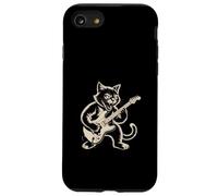 Chat Jouant de la Guitare électrique bruyante Coque pour iPhone SE (2020) / 7/8