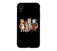 Chat Jouant du Violon Flûte Violoncelle Clarinette Musicien Coque pour iPhone XS Max
