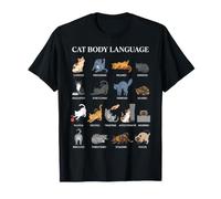 Chat Langage corporel Amusant T-Shirt