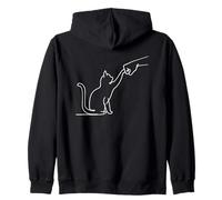 Chat ma Meilleure Amie Poing Sweat à Capuche