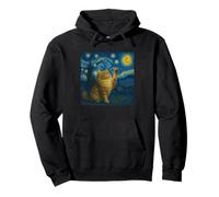 Chat Maine Coon Nuit étoilée Van Gogh - Cadeau pour Maman Sweat à Capuche