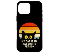 Chat maladroit Humour introverti drôle de Chat Coque pour iPhone 16 Pro Max