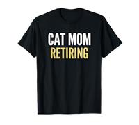 Chat Maman Annonce De Grossesse Retraite Mère T-Shirt