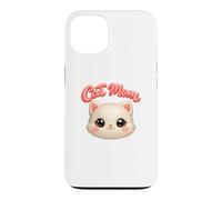 Chat Maman Mignon Kawaii Chaton Amant fête des mères Cadeau Coque pour iPhone 13