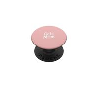 Chat Maman Mignon Patte Coeur Esthétique PopSockets PopGrip Adhésif