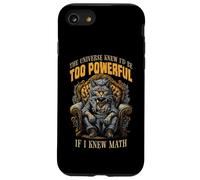 Chat Math Lover Funny Feline Mob Boss Mathématiques Et Algèbre Coque pour iPhone SE (2020) / 7/8