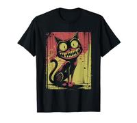 Chat menaçant Chat Uneasy Chat Terrible Chaton menaçant T-Shirt