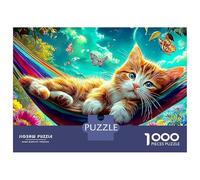 Chat Mignon 1000 Pièces Westie by Magical River Puzzles Collection Spéciale Qualité Premium Stimulant Cadeau Enfants À Partir De 14 Ans 38x26cm/1000pcs