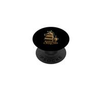 Chat Mignon avec des Livres - La Lecture est Une idée Nouvelle PopSockets PopGrip Adhésif