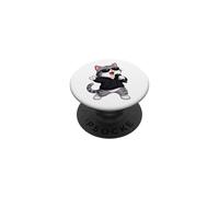 Chat Mignon Chantant karaoké Musicien PopSockets PopGrip Adhésif