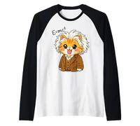 Chat Mignon E = MC2 Drôle Science Math Physique Equations Enfants Manche Raglan