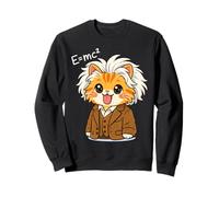 Chat Mignon E = MC2 Drôle Science Math Physique Equations Enfants Sweatshirt