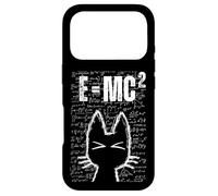 Chat Mignon E = MC2 Drôle Science Math Physique Équations Étudiant Coque pour iPhone 17 Pro