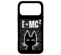 Chat Mignon E = MC2 Drôle Science Math Physique Équations Étudiant Coque pour iPhone 17 Pro Max