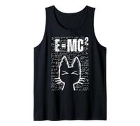 Chat Mignon E = MC2 Drôle Science Math Physique Équations Étudiant Débardeur