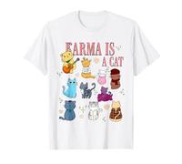 Chat Mignon et drôle Amoureux du Chat est Karma T-Shirt