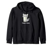 Chat Mignon I Hate It Here Kitty Cadeaux Amusants pour collègues Sweat à Capuche