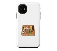 Chat Mignon Kawaii Bento Boîte Japonais Coque pour iPhone 11