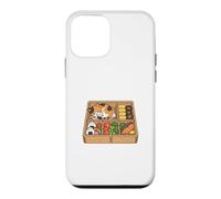 Chat Mignon Kawaii Bento Boîte Japonais Coque pour iPhone 12 Mini