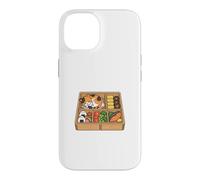 Chat Mignon Kawaii Bento Boîte Japonais Coque pour iPhone 14