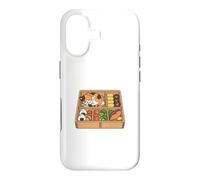 Chat Mignon Kawaii Bento Boîte Japonais Coque pour iPhone 17