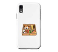 Chat Mignon Kawaii Bento Boîte Japonais Coque pour iPhone XR