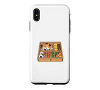 Chat Mignon Kawaii Bento Boîte Japonais Coque pour iPhone XS Max