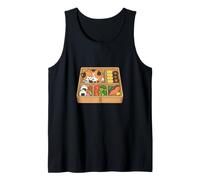 Chat Mignon Kawaii Bento Boîte Japonais Débardeur