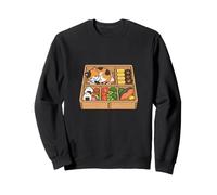 Chat Mignon Kawaii Bento Boîte Japonais Sweatshirt