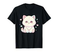 Chat Mignon Kawaii Pastel Fluffy Anime Chaton T-Shirt