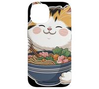 Chat Mignon Mange Ramen Kawaii Anime Japonais Cat Lovers Coque pour iPhone 14