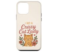 Chat Mignon pour Fille Accro aux Félins - Fan de Chats Coque pour iPhone 12 Mini
