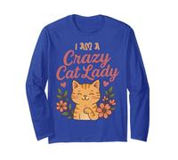 Chat Mignon pour Fille Accro aux Félins - Fan de Chats Manche Longue