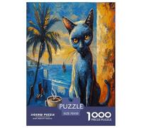 Chat Mignon Puzzle 1000 Pièces Educa Jouet en Bois Cadeau Unique Décoration Intérieure Jeu Éduchatif Challenge Toy Adultes & Enfants des 14 Ans 70x50cm/1000pcs