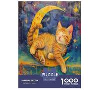 Chat Mignon Puzzle 1000 Pièces Educa Jouet en Bois Divertissement Créatif De l'art De La Décoration Jeu Éduchatif Challenge Toy Adultes & Enfants des 14 Ans 70x50cm/1000pcs