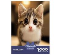 Chat Mignon Puzzle 1000 Pièces Educa Jouet en Bois Jeu D'Intelligence Décoration Intérieure Jeu Éduchatif Challenge Toy Adultes & Enfants des 14 Ans 70x50cm/1000pcs