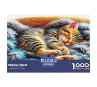 Chat Mignon Puzzle De 1000 Pièces : Activité Familiale Idéale pour Les Week-Ends en Famille Absolument Éblouissant!